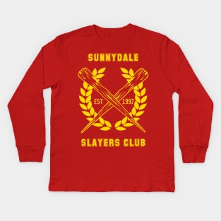 Sunnydale Slayers Club Kids Long Sleeve T-Shirt